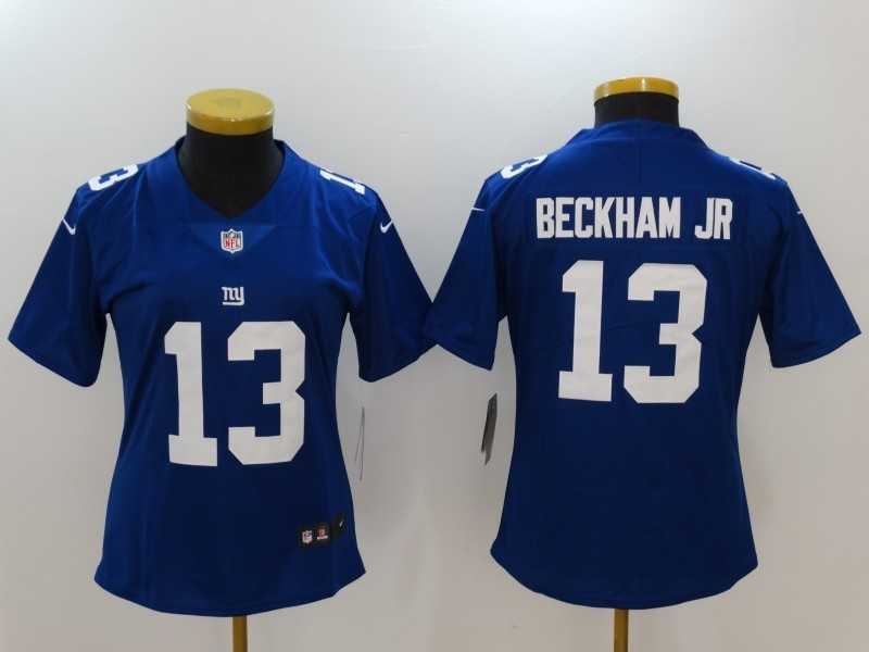 Women Limited Nike New York Giants #13 Odell Beckham Jr Blue Vapor Untouchable Jersey,We sell and wholesale Women Limited Nike New York Giants #13 Odell Beckham Jr Blue Vapor Untouchable Jersey on line form chian!